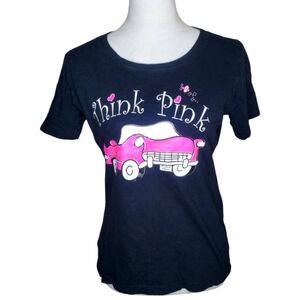 🦋LAT Think Pink 100% Cotton Graphic Tee